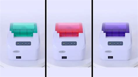 Inkless Thermal Label Printer Machine Android Ios System Bluetooth Sticker Barcode Qr Code ...