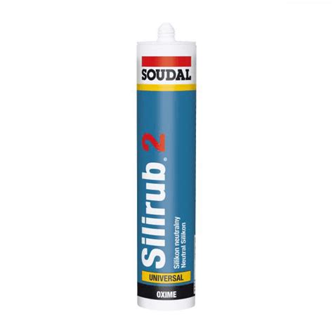 Soudal Silirub 2 Premium Clear Glazing Silicone