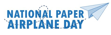 Celebrate National Paper Airplane Day - Piedmont Airlines