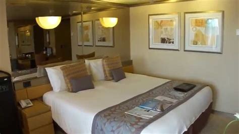 P&O Arcadia Cruise Ship Mini Suite Cabin Tour B090 - YouTube