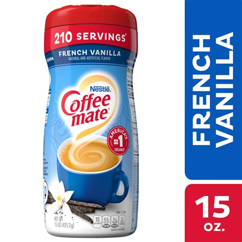 Nestle Coffee mate French Vanilla Powder Coffee Creamer 15 oz. - Walmart.com - Walmart.com