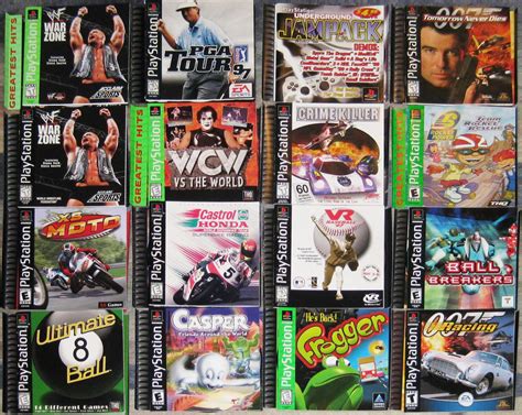 Playstation 1 PS1 Games Complete w/o Cases - Very Good - You Pick ...