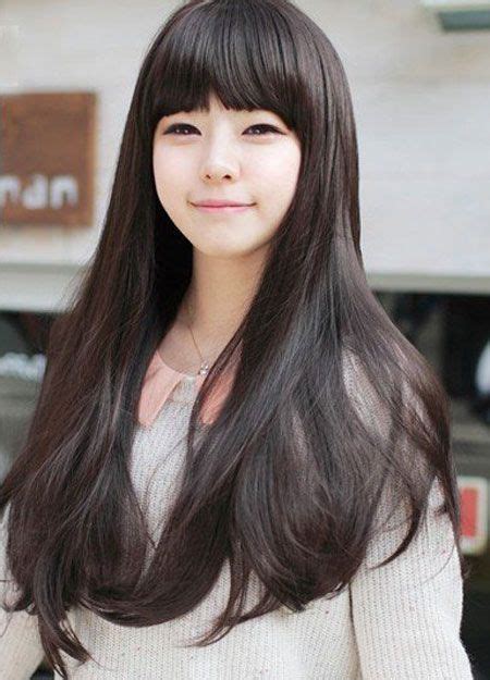 12+ Breathtaking Simple Hairstyles For Long Straight Asian Hair