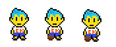 custom earthbound sprites.png | Pixel Art Maker