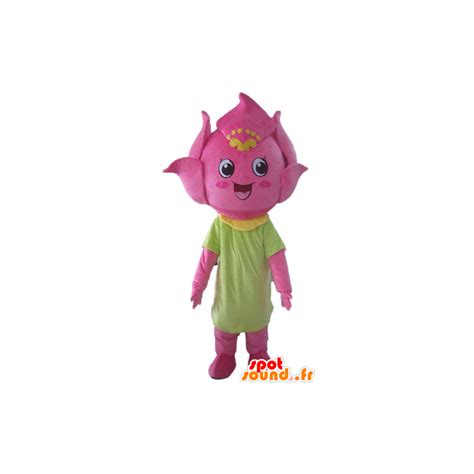 Purchase Flower mascot, rose, lily, very cheerful in Mascots of plants