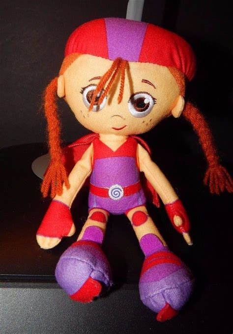 Super Why Wonder Red Plush Girl Doll PBS Super Hero 2008 Learning Curve HTF GUC | #1871499219