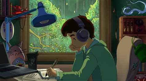 ArtStation - Lofi Anime Boy vibes