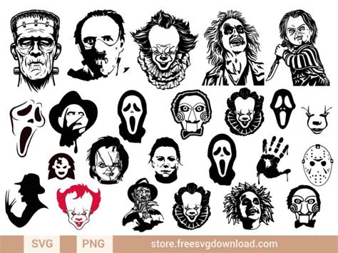 Horror Movie SVG Bundle 1 (FSD-J15) - Store Free SVG Download