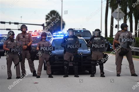 Florida State Troopers Seen They Shut Editorial Stock Photo - Stock ...