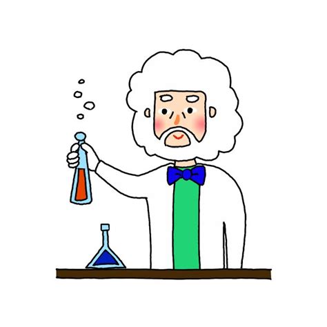 How to Draw a Scientist - Step by Step Easy Drawing Guides - Drawing Howtos