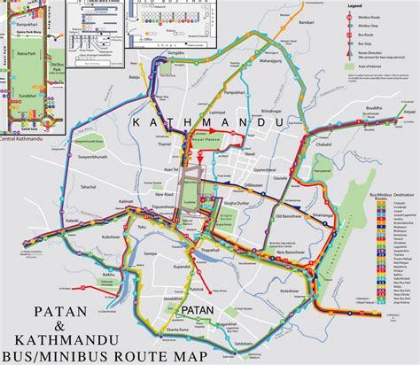 Kathmandu Map - Nepal