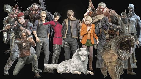 World Of Resident Evil 4 Characters In Resident Evil - vrogue.co