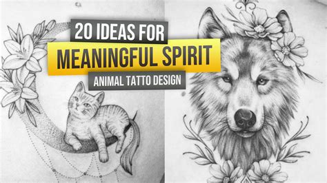 25 Ideas for Meaningful Spirit Animal Tattoo Designs