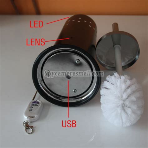 Hidden toilet Cam 32GB Brush Spy Splash 720P HD Bathroom Spy Camera ...