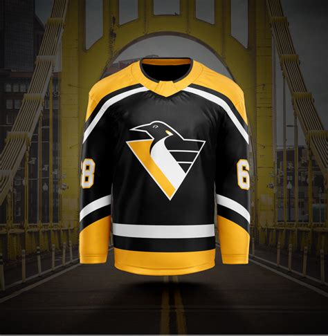 Pittsburgh Penguins Jersey Concept #JerseyConcepts #PittsburghPenguins ...