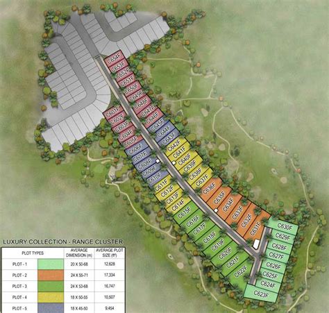 Canvas Premium Plots at Damac Hills, Dubai - Master Plan