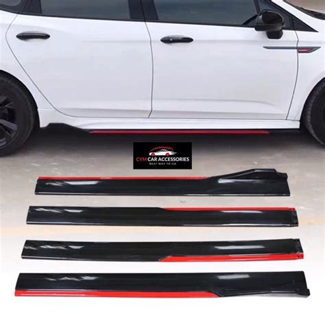 Universal Sideskirt Side Skirt Car Body Styling Side Skirt Durable Side ...