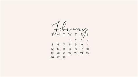 FREE FEBRUARY 2023 DESKTOP CALENDAR BACKGROUNDS (EASY DOWNLOAD) | Calendar background, February ...