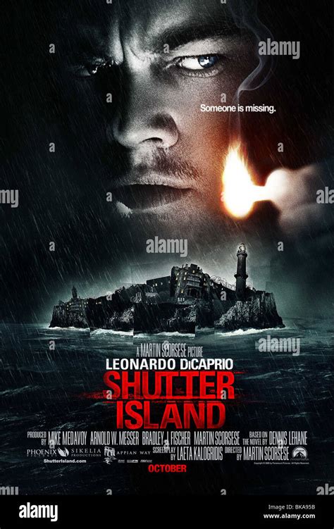 Shutter Island Year : 2010 - USA Director : Martin Scorsese Movie poster (USA Stock Photo - Alamy