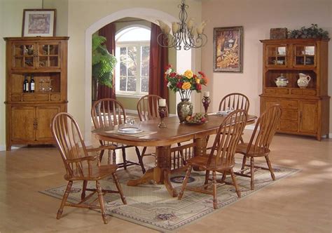 The 20 Best Collection of Oval Oak Dining Tables and Chairs