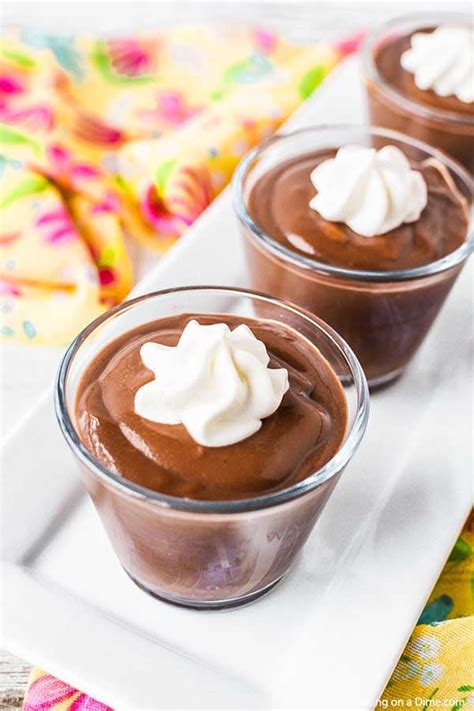 Homemade Chocolate Pudding - easy homemade pudding recipe