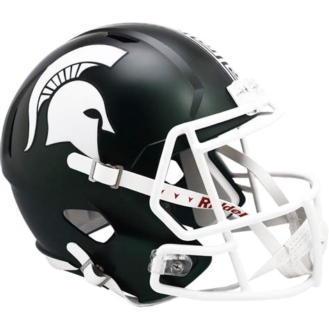 Michigan State Spartans 2023 Satin Green Speed Replica Helmet – The ...