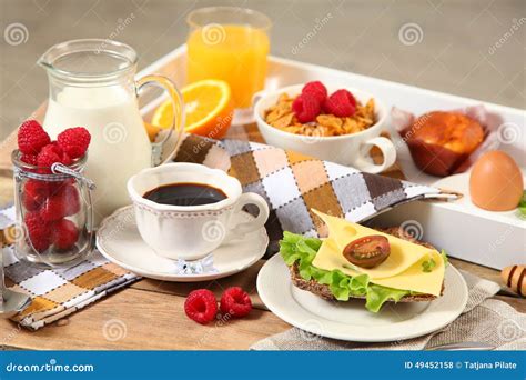 Continental breakfast stock photo. Image of continental - 49452158