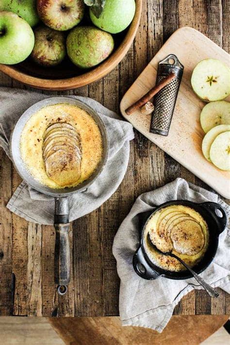 Irresistibly Easy Baked Apple Custard - This Mess is Ours