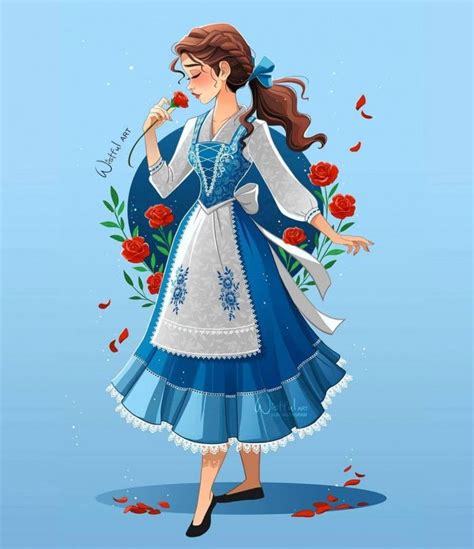 Stunning Disney Princesses Fan Art By A Parisian Artist | Disney princess fan art, Disney ...