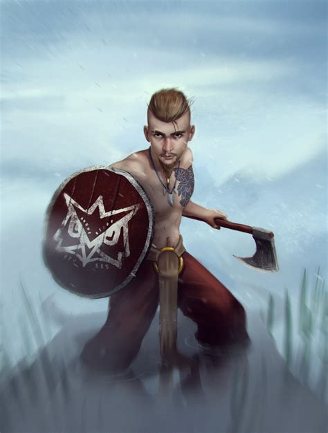 young viking by obywatelsowa on DeviantArt