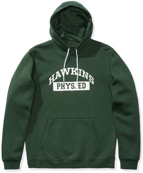 Nike x Stranger Things Hawkins High Hoodie Green - CQ3655-323 - Novelship