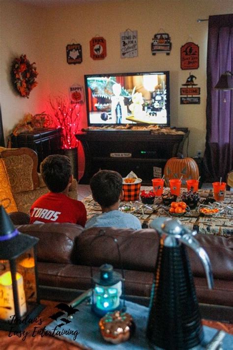 Halloween Family Movie Night Ideas - Jordan's Easy Entertaining