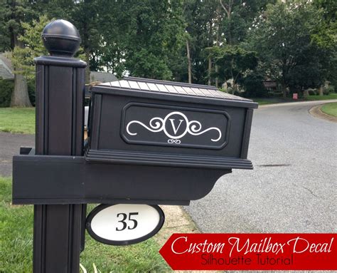 DIY Custom Mailbox Decals (Silhouette Tutorial) - Silhouette School