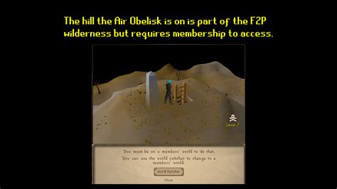 Useless OSRS Facts of Interest - Day 3. Air Obelisk : r/2007scape