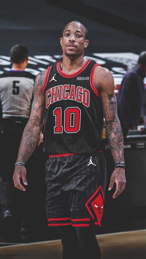 Demar Derozan Bulls Wallpaper - IdleWP | Bulls wallpaper, Chicago bulls ...