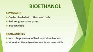 BIOBUTANOL- AN ADVANCED BIOFUEL | PPT | Free Download