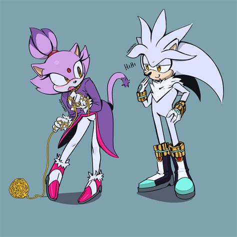 Silver x Blaze by Cross-96 on DeviantArt