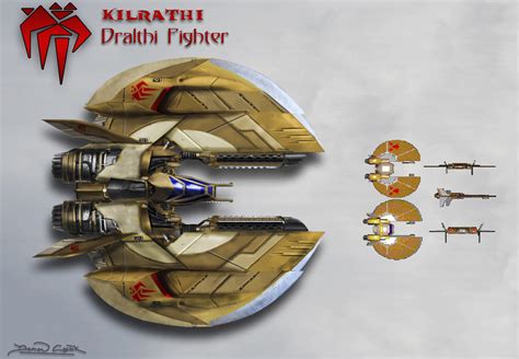 Kilrathi Dralthi Concept (Wing Commander) by dczanik on DeviantArt