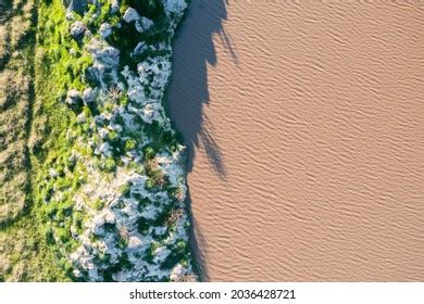 Australian Farming Landscape Photographed Above Stock Photo 2036428721 | Shutterstock