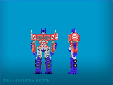 #01 - Optimus Prime by Connell Makepeace on Dribbble