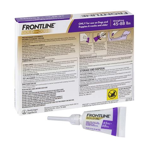 Frontline Gold for Dogs and Puppies | Allivet