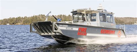 Fire Rescue Boats | Stanley Boats - Aluminum Fire Rescue Boat Builders