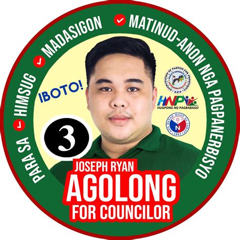 Joseph Ryan "Dodie" Acaylar Agolong | Dapitan City