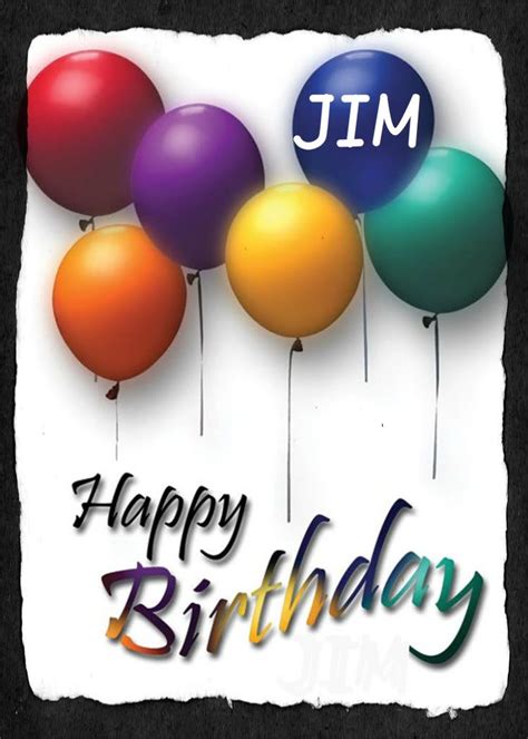 Happy Birthday Jim Images - forhad2018sports