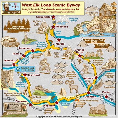 Elk Springs Resort Map - Chicky Blondelle