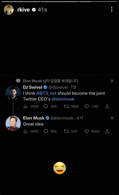 RM’s Reaction When He Found Out That Elon Musk Agrees To Invite BTS To Be Twitter’s CEO