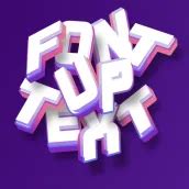 Download Font 3d neon text generator android on PC