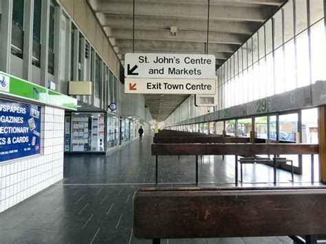 Inside Preston Bus Station © Gerald England cc-by-sa/2.0 :: Geograph Britain and Ireland