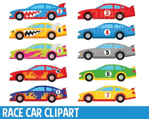 Race Car Clipart, Racing Clip Art, Racing Car Clipart, Cars Clipart ...