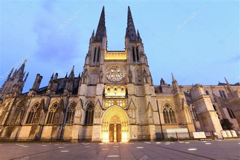 Bordeaux Cathedral (Cathedrale Saint-Andre de Bordeaux) — Stock Photo ...